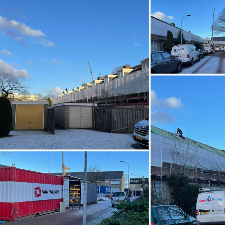 Opruimen in de Normandiëlaan