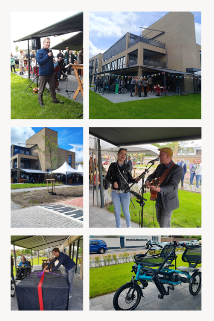 Feestelijke overdracht woningen Grebbestraat