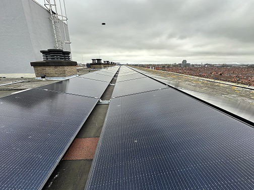 Zonnepanelen nu ook op onze hoogbouw