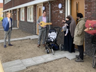 Eerste sleutel Kingsford Smithstraat