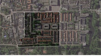 De Schrijversbuurt - Schrijversbuurt plattegrond