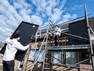 Zonnepanelen actie
