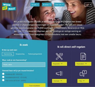 Nieuwe website