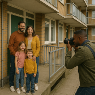 Wil jij op de foto in je eigen huis of buurt?